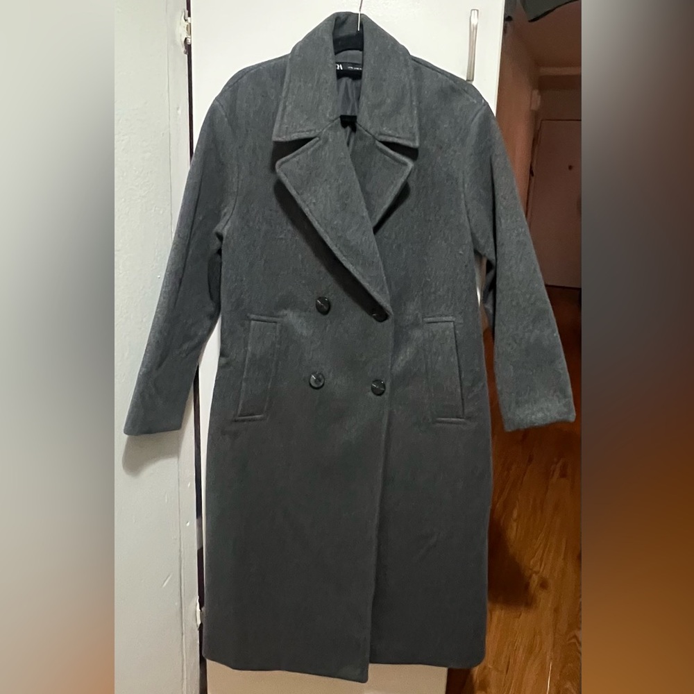 Zara double breasted coat